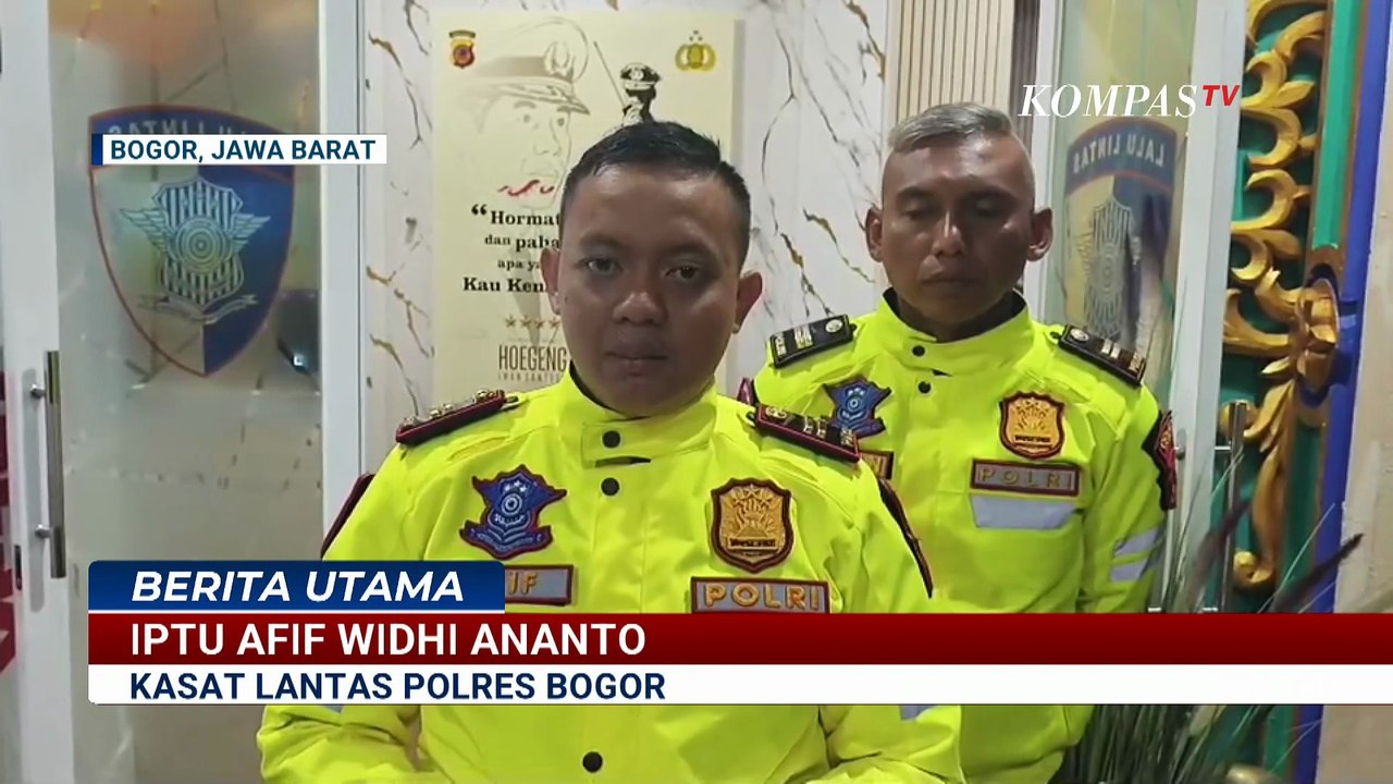 Nekat Terobos One Way Puncak, Pengemudi Mobil Adu Argumen dengan Polisi di Simpang Gadog