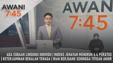 AWANI 7:45 [25/3/2026] – Ada Cubaan Lindungi Individu | Indeks Jenayah Menurun 6.4 Peratus | Keterjaminan Bekalan Tenaga | Iran Berjuang Sehingga Titisan Akhir