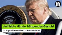 Donald Trump: Verfärbte Hände, hängendes Gesicht - Trump-Video entsetzt Beobachter