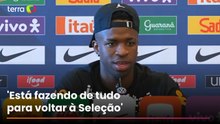 ‘A cobrança pelo Ney é normal’, diz Vini Jr. sobre ausência de Neymar na convocação