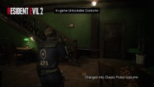 Resident Evil 2 - Trailer dei costumi classici