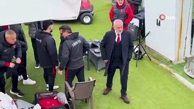A Milli Futbol Takımı, Romanya maçı hazırlıklarını tamamladı | Ajansspor | IHA