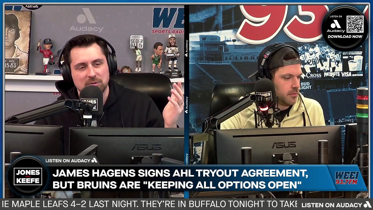 Could James Hagens provide the Bruins the shot in the arm they need?