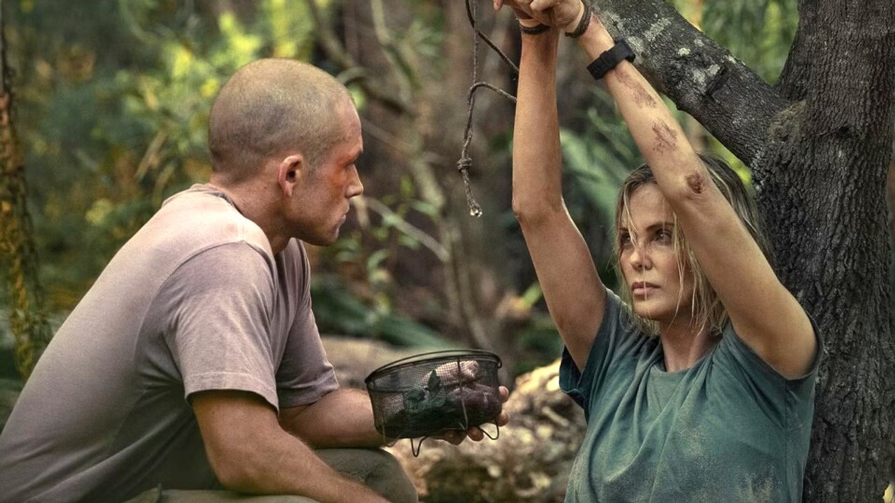 Apex: Im neuen Netflix-Thriller macht Taron Egerton in der Wildnis als mordlustiger Verfolger Jagd auf Charlize Theron