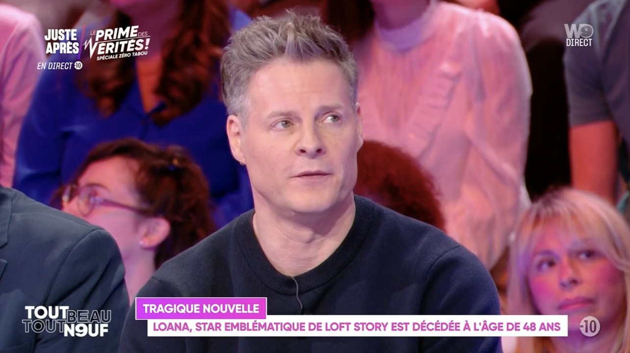 Matthieu Delormeau évoque la mort de Loana et alerte sur la drogue : “Il n’y a que deux options, l’abstinence ou la mort”