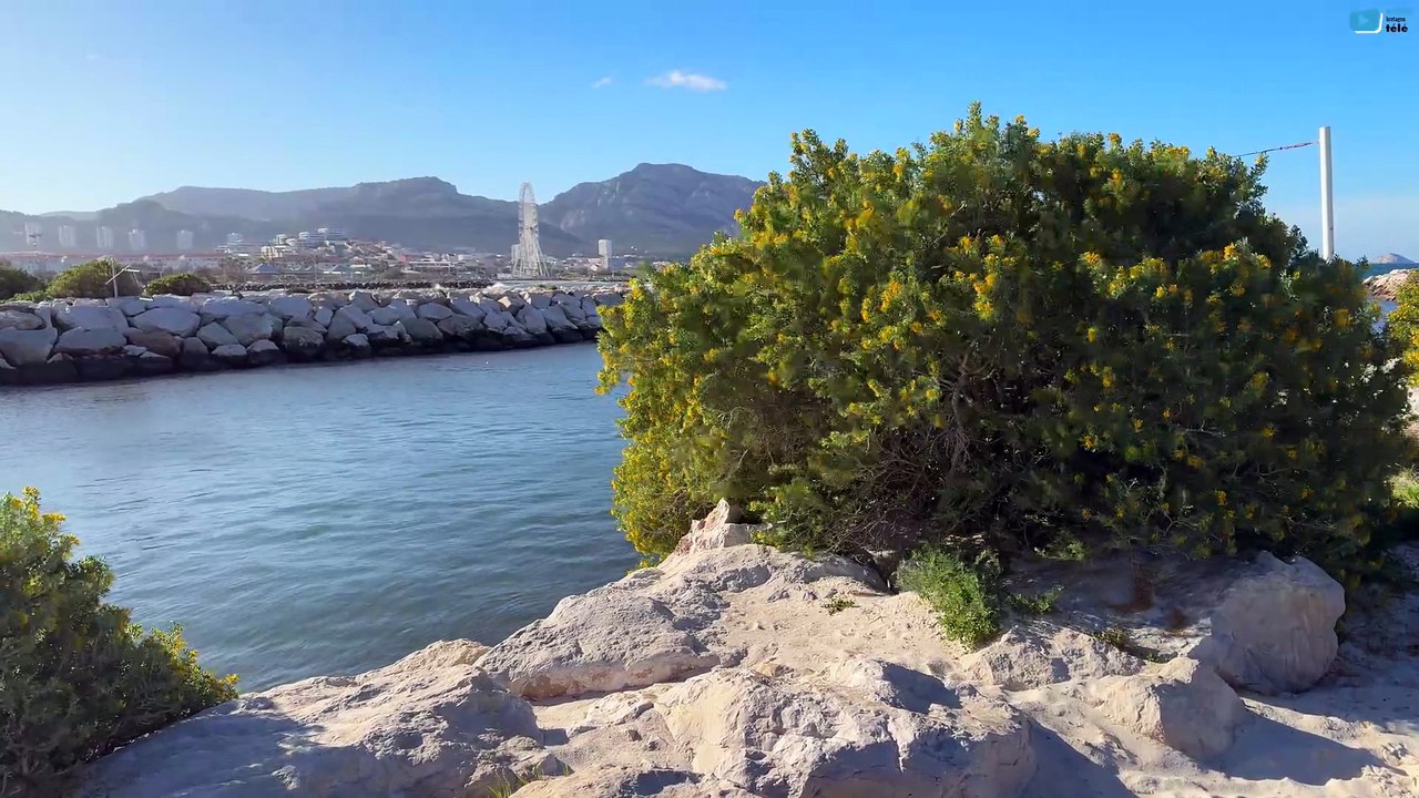 Marseille  | Plages du Prado en Hiver | Marseille Bretagne Télé