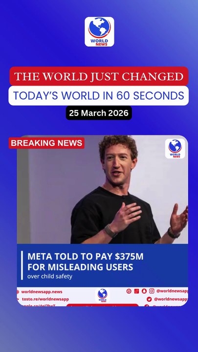 Meta told to pay $375m for misleading users over child safety