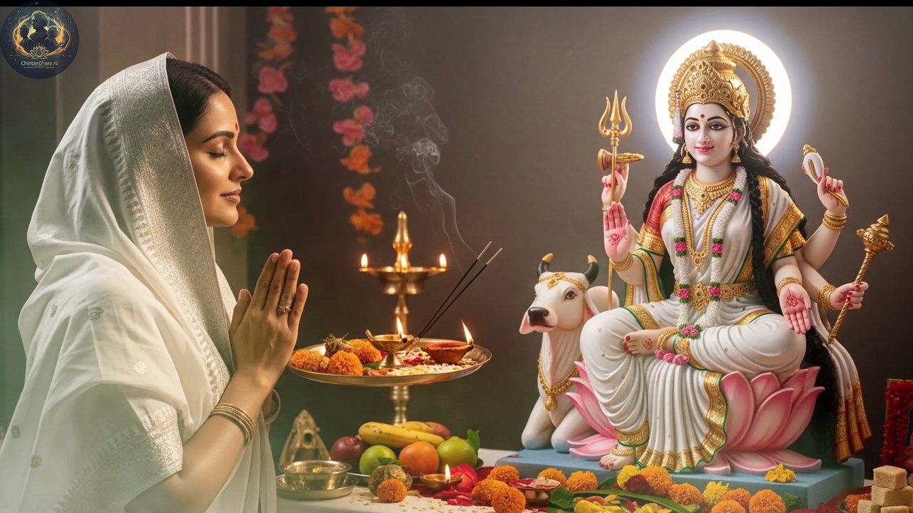 मां महागौरी व्रत कथा | Navratri Day 8 Maa Mahagauri Katha & Puja Vidhi 2026
