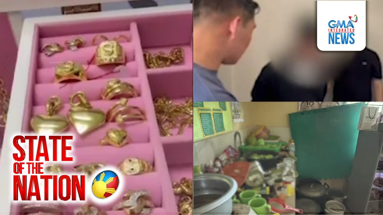 Mga suspek sa pagnanakaw ng halos P20M halaga ng alahas, arestado | SONA