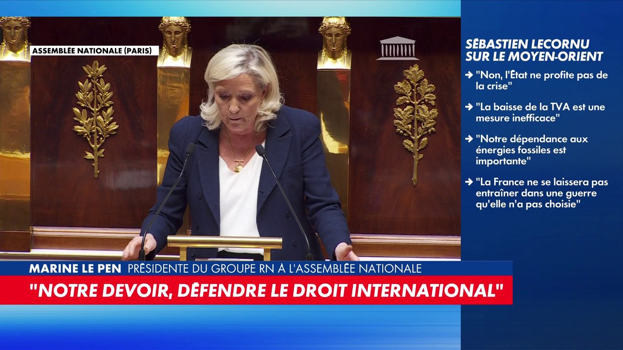 Marine Le Pen : «Notre liberté d’action en cas de crise est limitée»