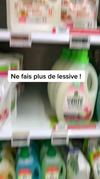 Tu laves ton linge ?