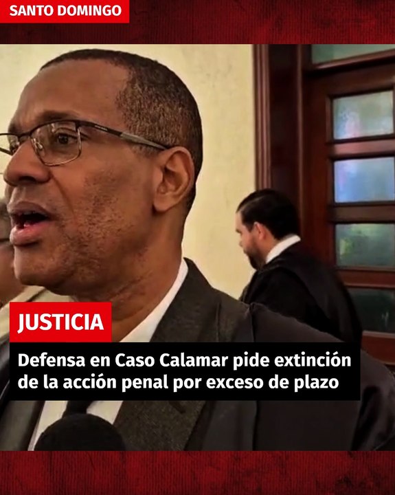 Defensa en Caso Calamar pide extinción de la acción penal por exceso de plazo