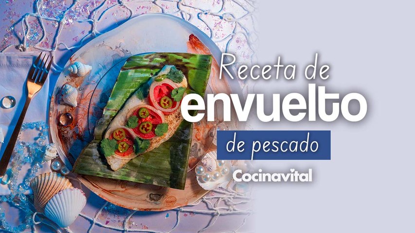 Receta de envuelto de pescado ¡En 15 minutos!