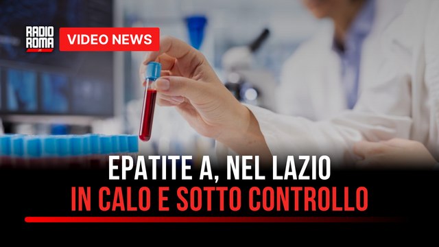 Epatite A, nel Lazio in calo e sotto controllo