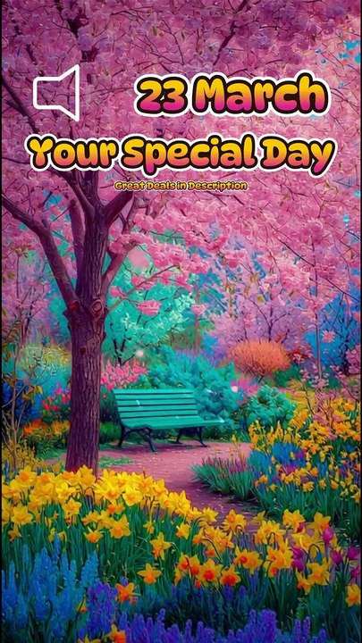 23 March Happy Birthday Short