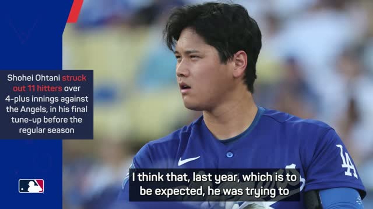 Roberts fires warning to MLB after Ohtani's 11 strikeouts in spring finale