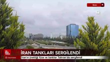 İran'ın ürettiği füze ve tanklar Tahran'da sergilendi