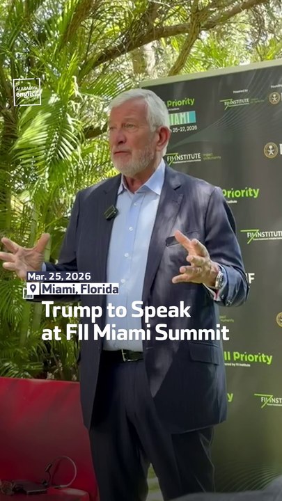 Trump to Speak at FII Miami Summit