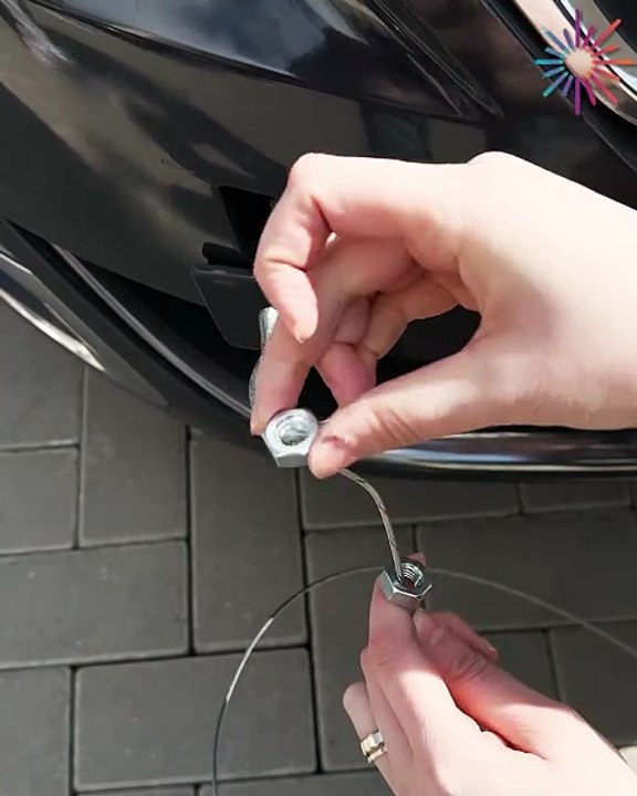 How to tie your car cable right 🔩🚗
