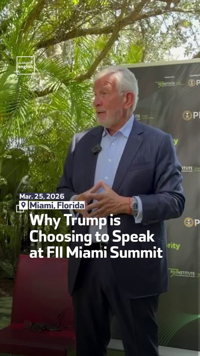 Why Trump is Choosing to Speak at FII Miami Summit