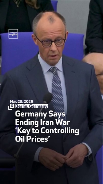 Germany Says Ending Iran War ‘Key to Controlling Oil Prices’