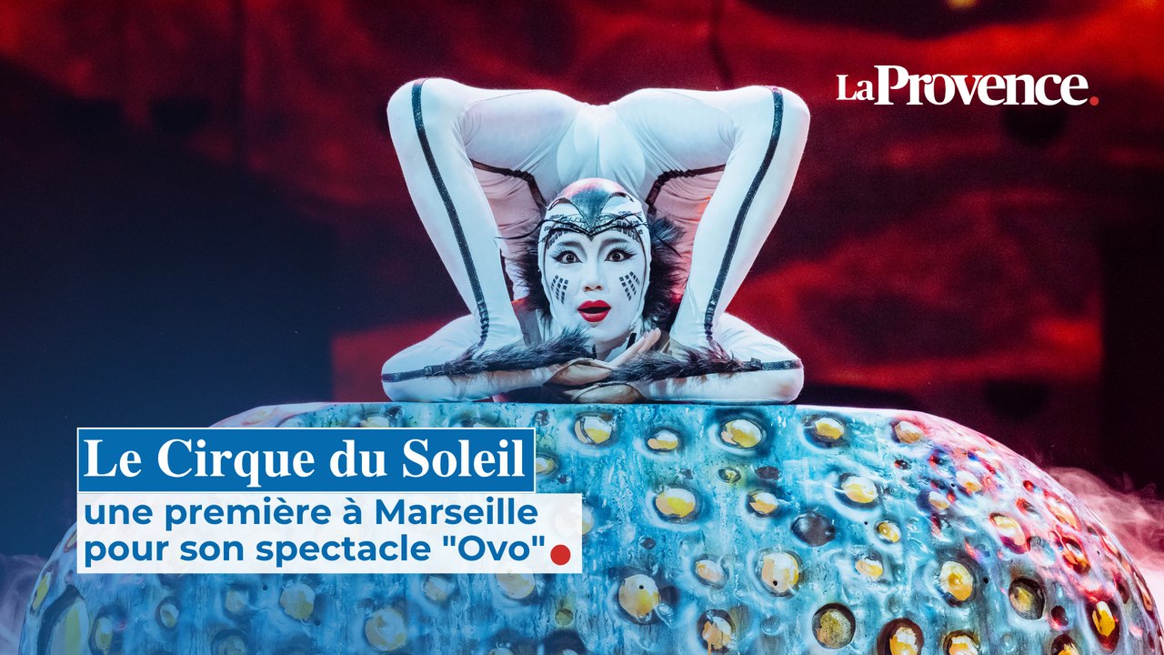 Le Cirque du Soleil : une première à Marseille pour son spectacle "Ovo"