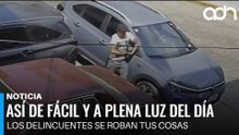 Así de fácil y a plena luz del día los delincuentes se roban tus cosas | Cuidado con la Rata
