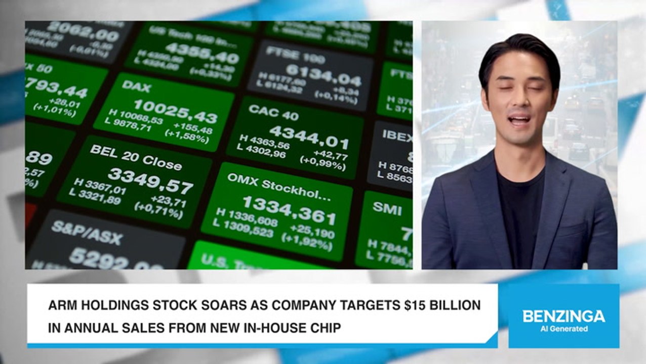 Arm Stock Soars