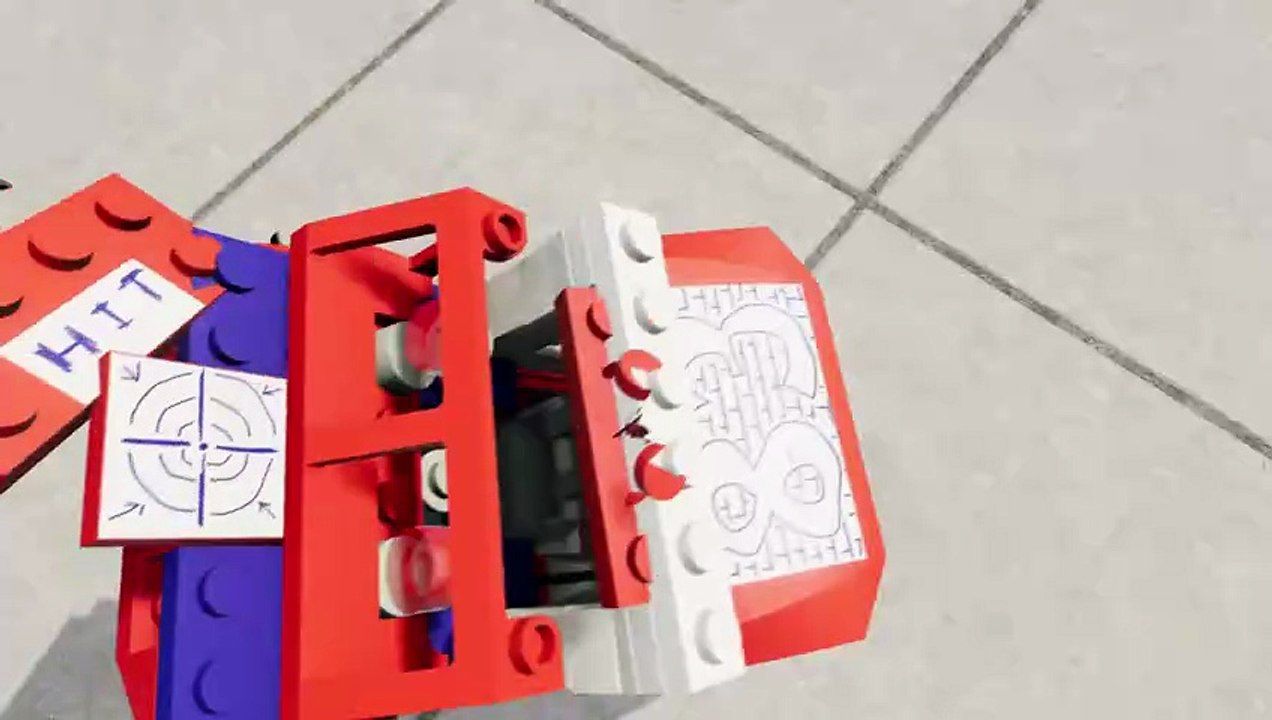 Last Brick Standing - LEGO cars demolition ⧸ BeamnNG.Drive