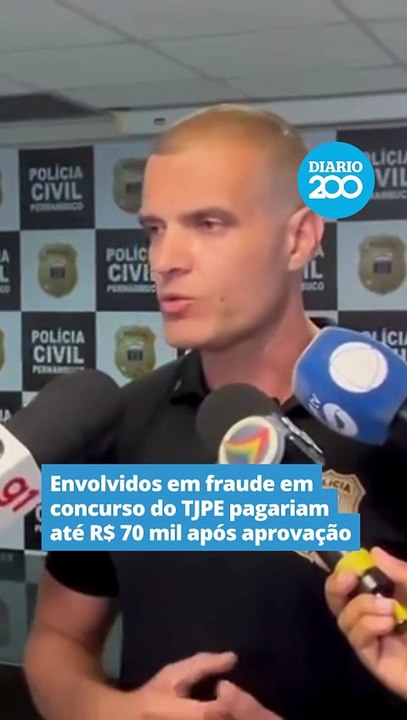 Candidatos envolvidos em fraude no concurso do TJPE pagariam até R$ 70 mil após aprovação