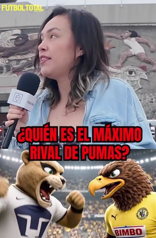 ¿QUIÉN ES EL MÁXIMO RIVAL DE PUMAS? ¿AMÉRICA, CHIVAS O CRUZ AZUL?