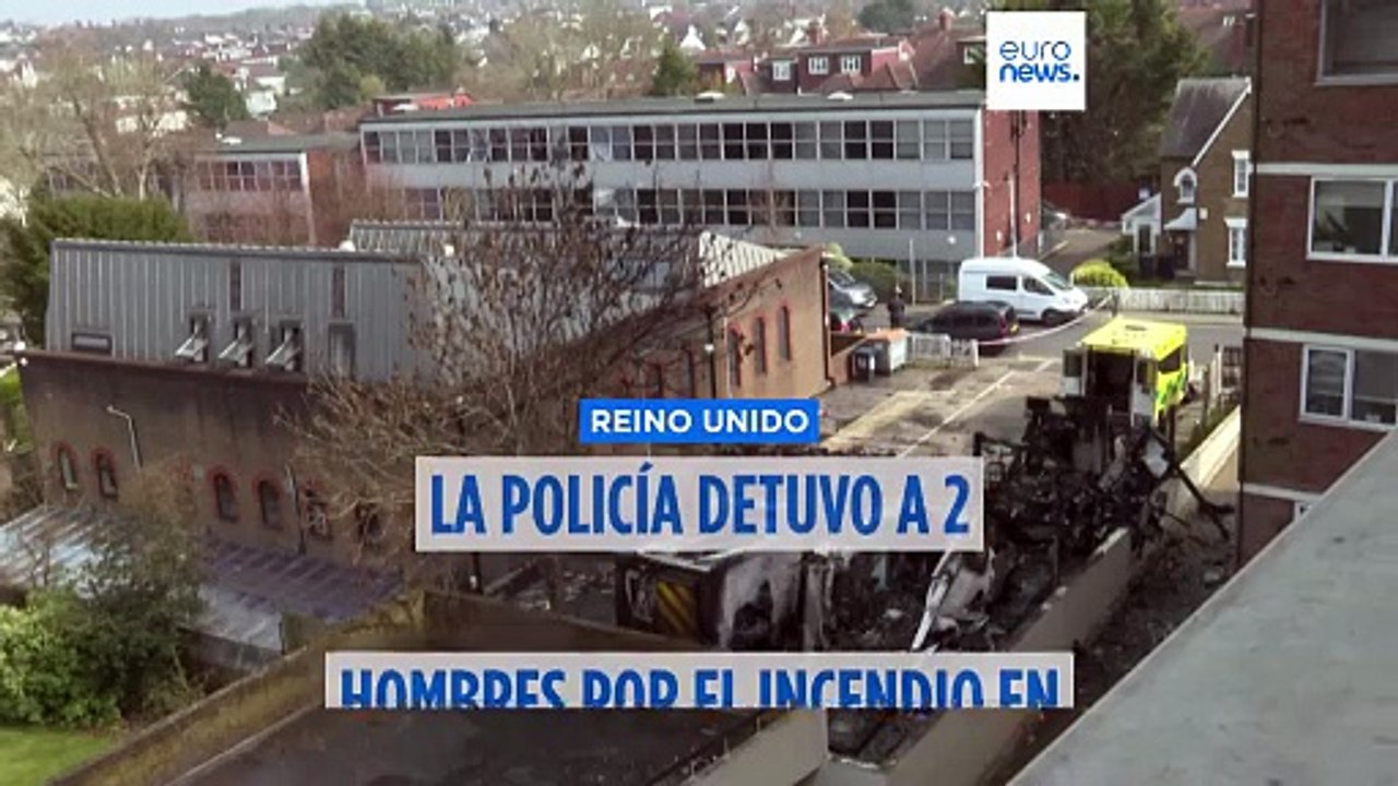 La Policía británica detiene a dos hombres por incendiar ambulancias de una organización benéfica judía