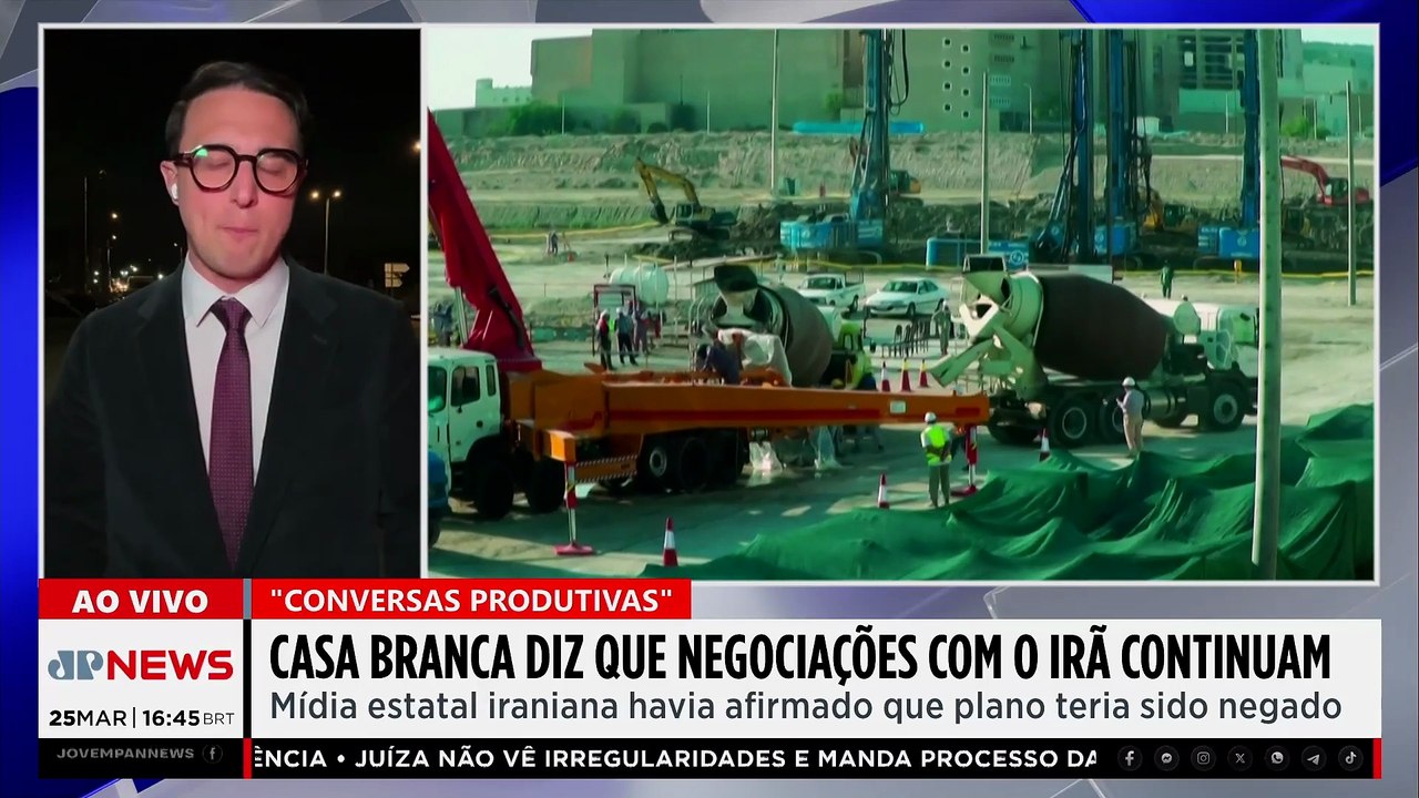 IMPASSE? Casa Branca diz que negociações com o Irã continuam: “Conversas produtivas”