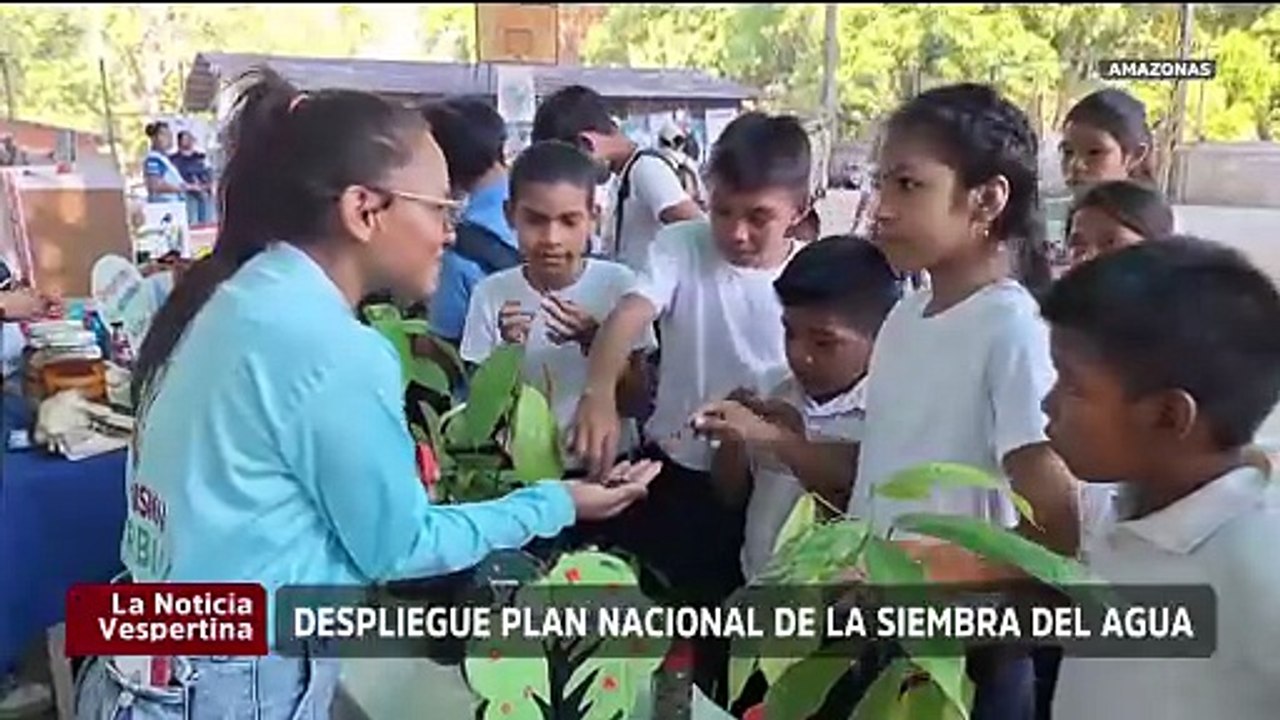 Estudiantes de instituciones educativas del estado Amazonas celebraron el Día Mundial del Agua