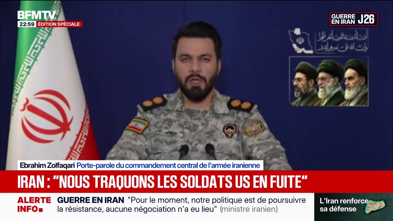 “Nous traquons les soldats américains en fuite”, affirme Ebrahim Zolfaqari, Porte-parole du commandement central de l’armée iranienne