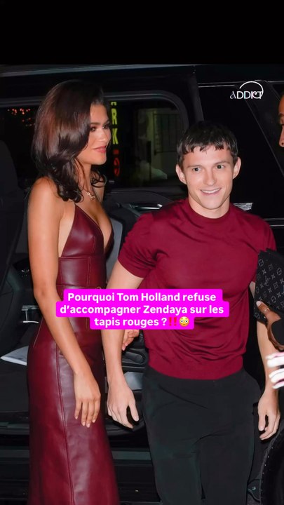 ⁉️ Pourquoi Tom Holland refuse d’accompagner Zendaya sur les tapis rouges ? 😳