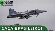 Brasil revela 1º caça supersônico produzido no país