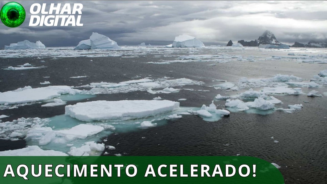Antártida pode esquentar mais rápido que o resto do Hemisfério Sul
