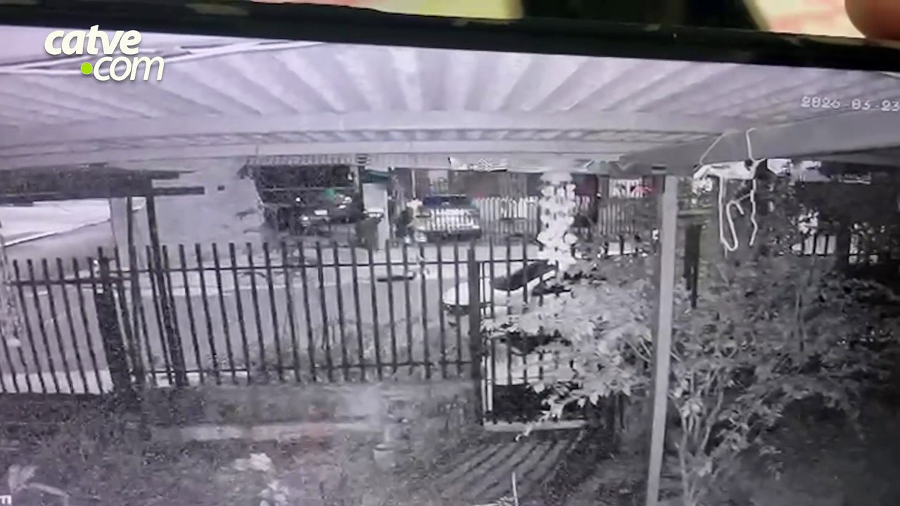 Câmera flagra momentos antes de forte batida no Paulo Godoy