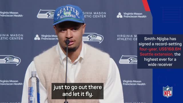 Smith-Njigba signs record contract extension with Seahawks