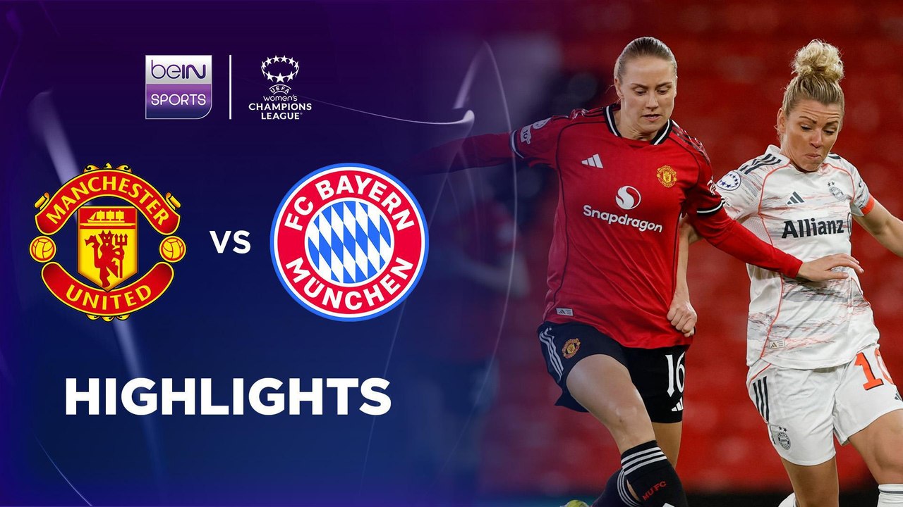 Manchester United 2-3 Bayern Munich | UEFA Women’s Champions League 25/26 Match Highlights