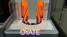 Halogen Infrared Heat Lamp Halogen Bulbs 740mm 2000w For Pet Bottle Blowing Machine
