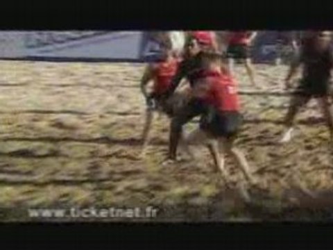Beach rugby eden park 2008