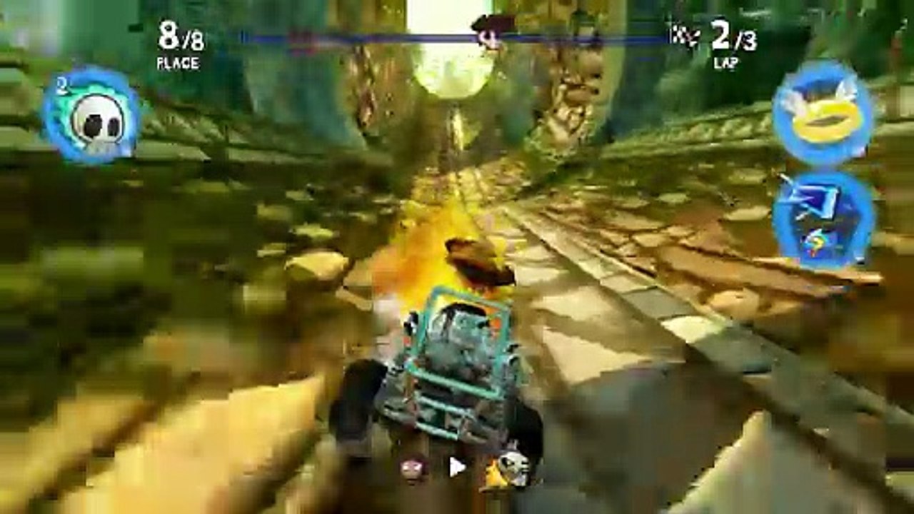 YARIŞ   B020 - BEACH BUGGY RACING 2 ISLAND ADVENTURE 1080P HD GAMEPLAY