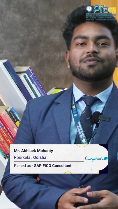 PIBM to Capgemini | MBA & PGDM Placements | Abhisek Mohanty: Batch 2024–26
