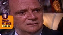 Novela Andando nas Nuvens (1999) - Otávio descobre que San Marino era o amante de Eva e os dois brigam