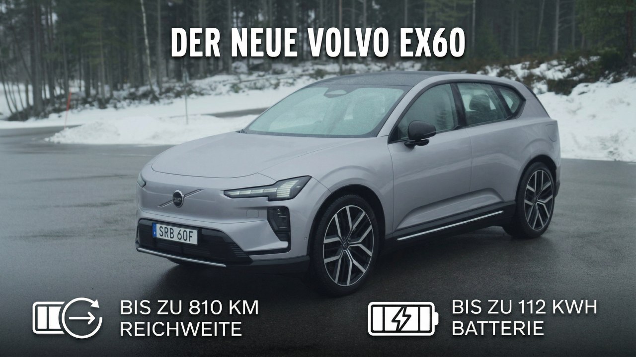 Volvo EX60 P10 AWD: Reichweite, Leistung & Technik erklärt