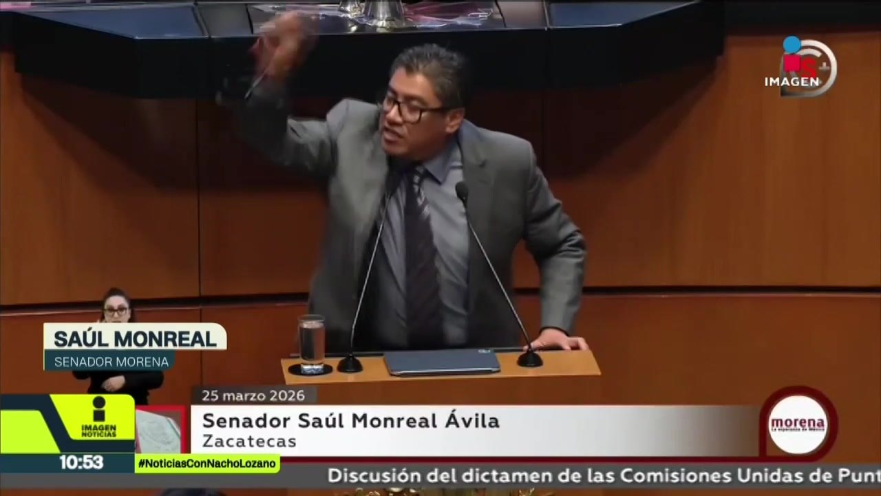 Reforma electoral: Se calentaron los ánimos entre Lilly Téllez y Saúl Monreal durante la discusión del Plan B