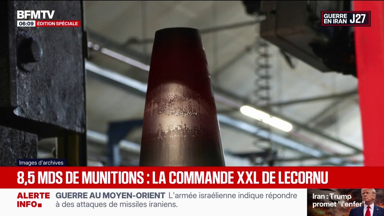 Le gouvernement annonce investir  8,5 milliards d'euros supplémentaires dans des commandes de munitions d'ici 2030