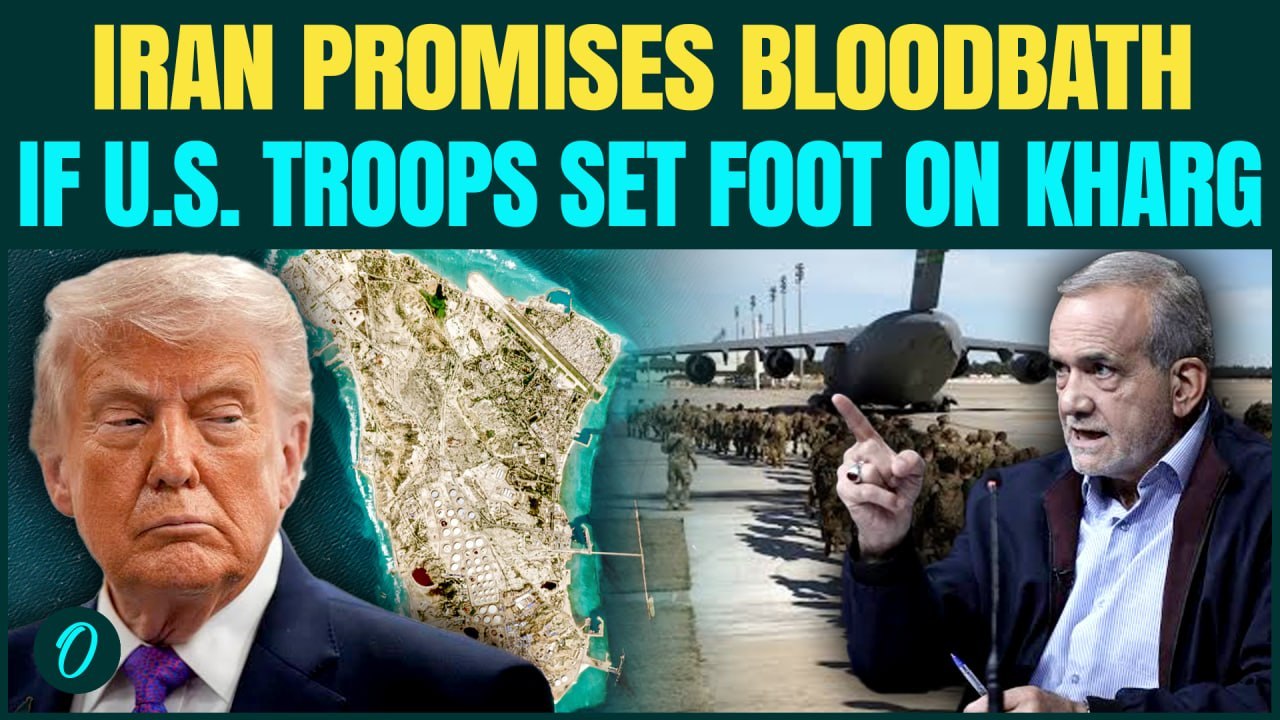 Iran Vows DEADLY ATTACK  If U.S. Troops Land On Kharg As Trump Warns To Seize Oil Hub